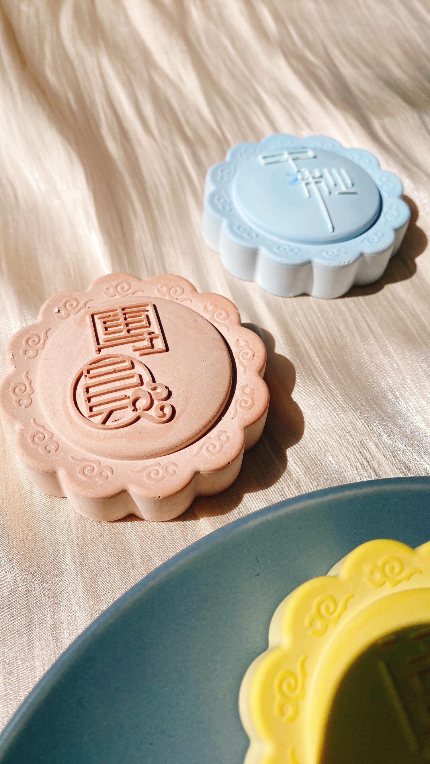 【中秋限定】月餅擴香石．簡約牛皮禮盒包裝