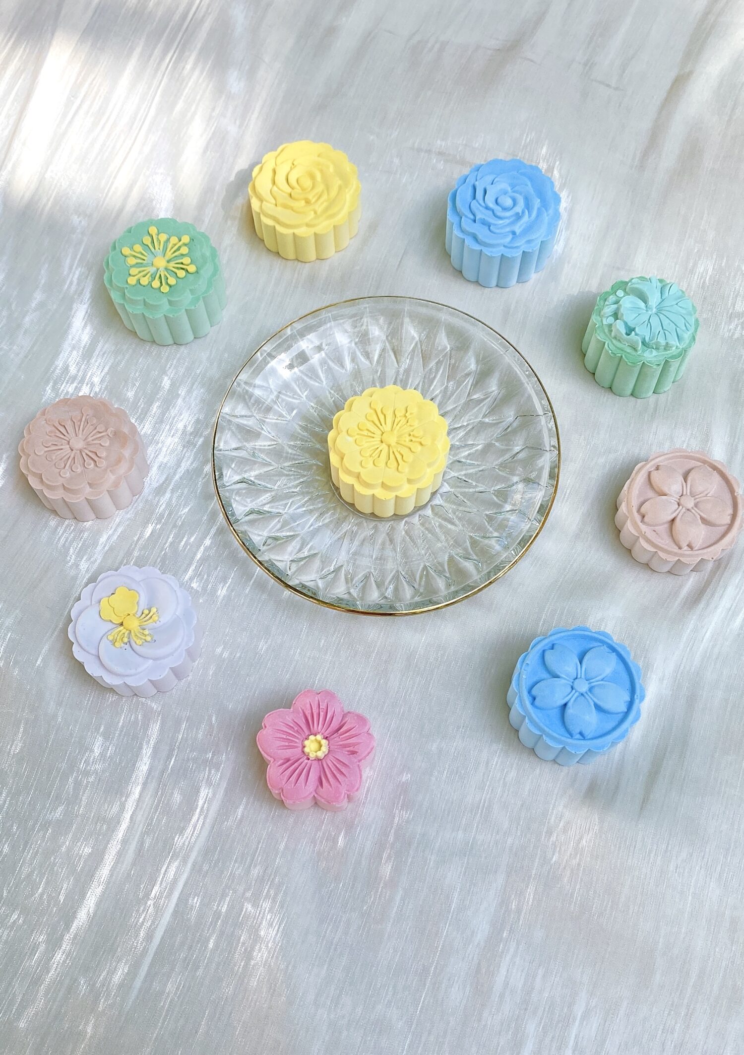 【中秋限定】月餅擴香石．簡約牛皮禮盒包裝