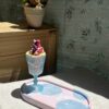 【擴香石】棉霧泡泡．水磨石擴香置物盤