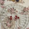 【水晶花】珠心蝴蝶結．耳環