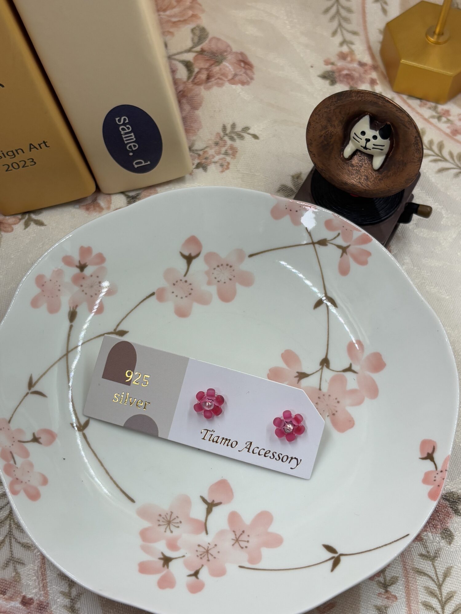 【日系串珠系列】Candy Flower．耳環