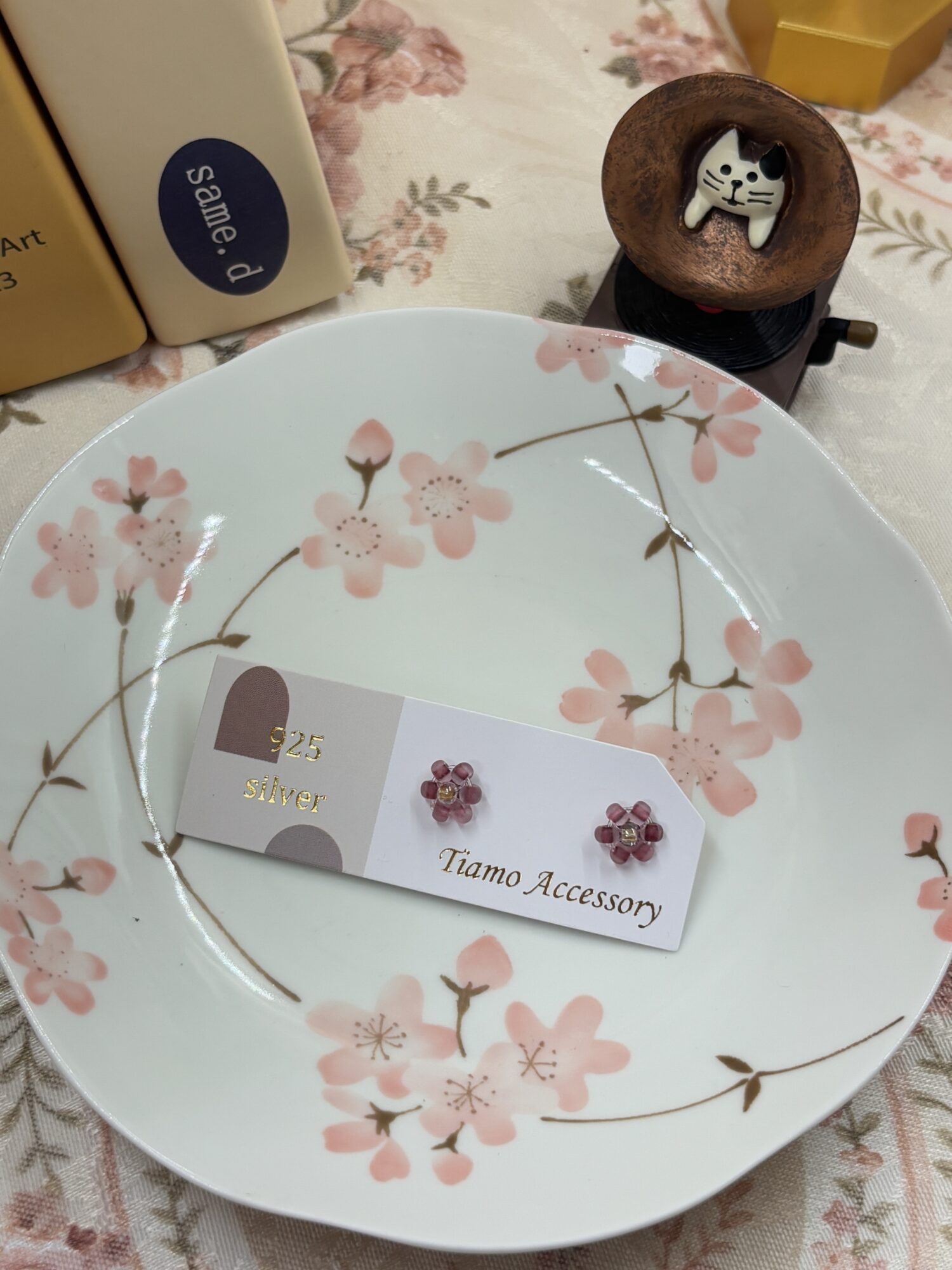 【日系串珠系列】Candy Flower．耳環