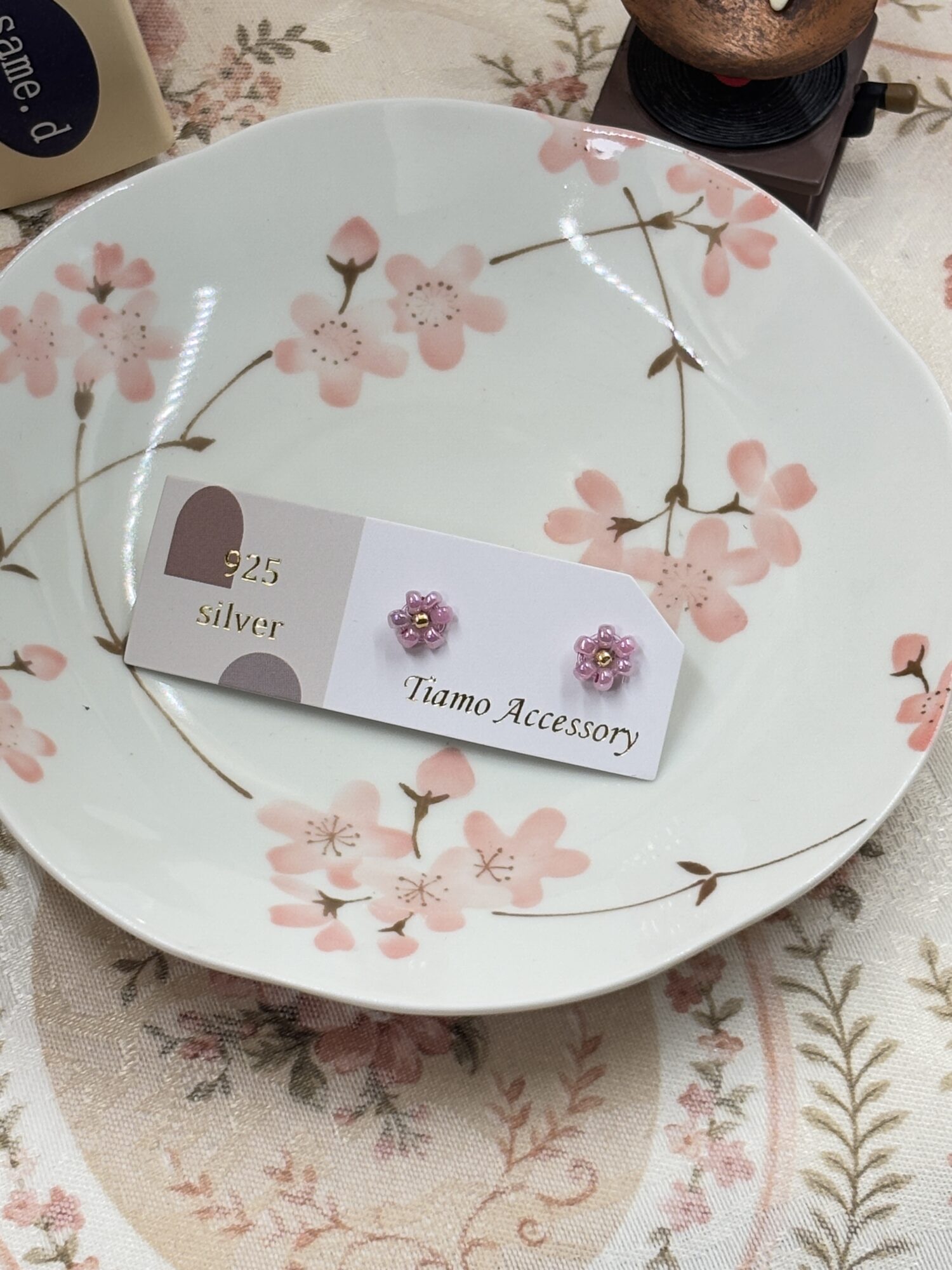 【日系串珠系列】Candy Flower．耳環