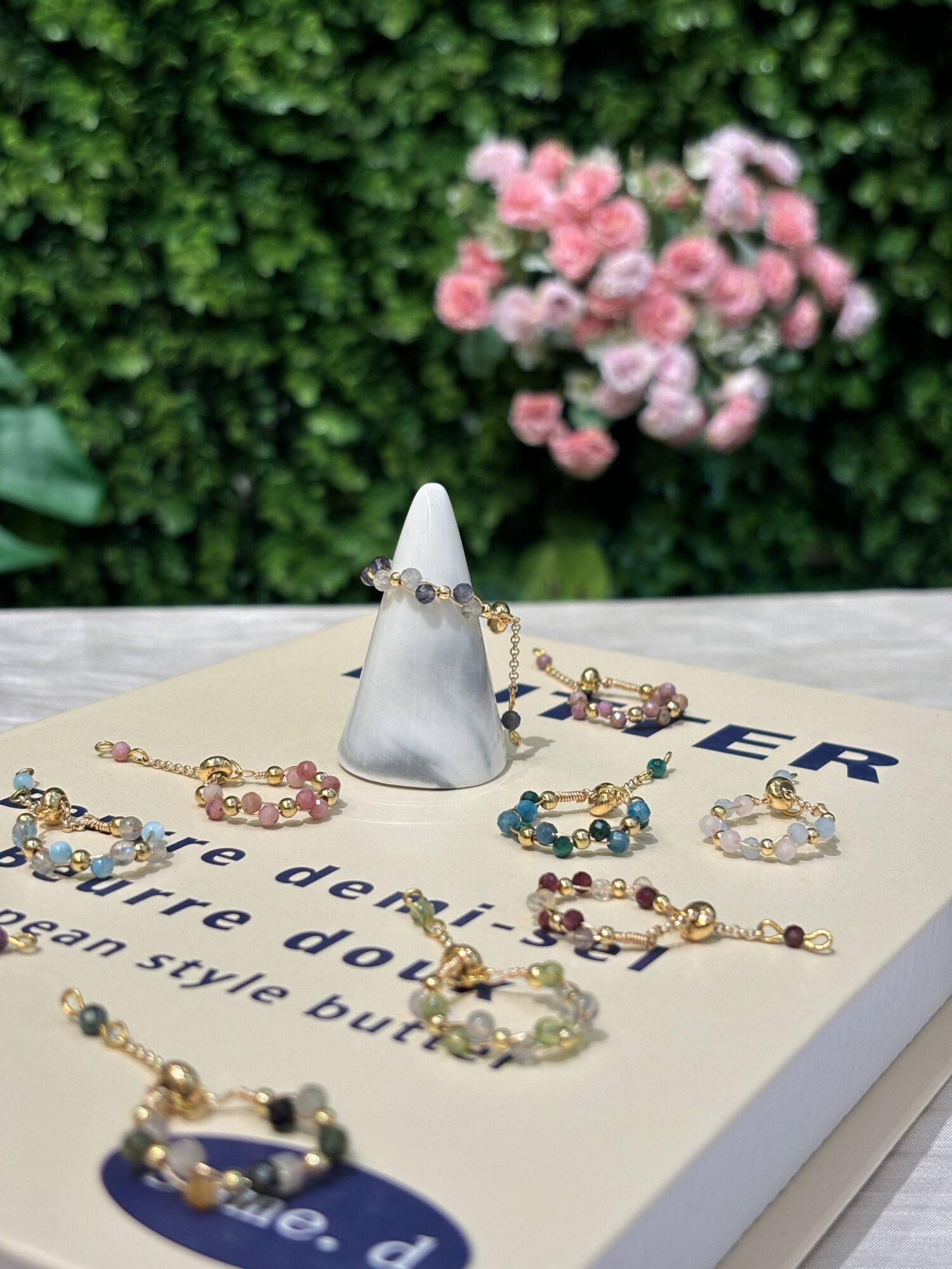 【水晶系列】隨心小鍊戒．戒指