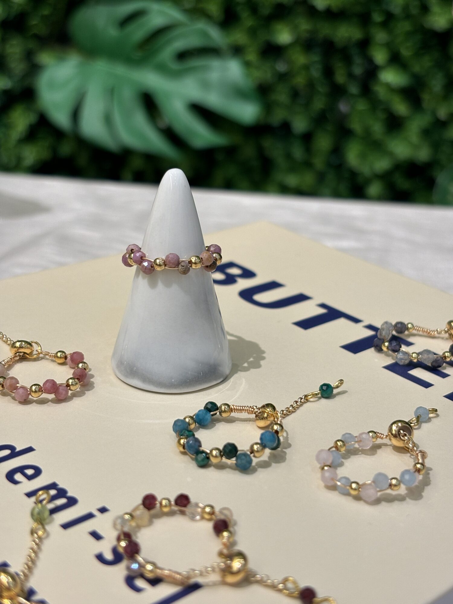 【水晶系列】隨心小鍊戒．戒指