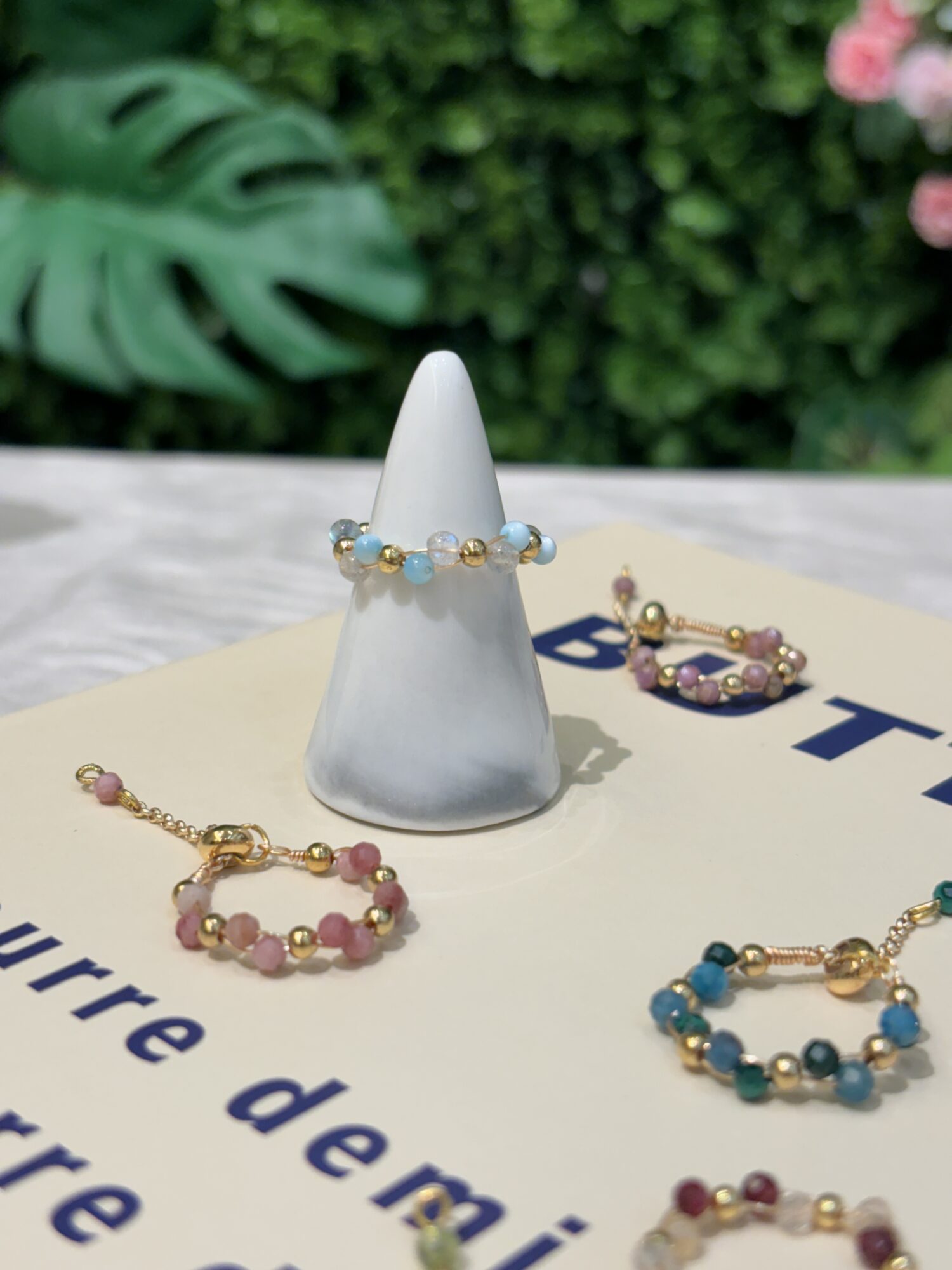 【水晶系列】隨心小鍊戒．戒指