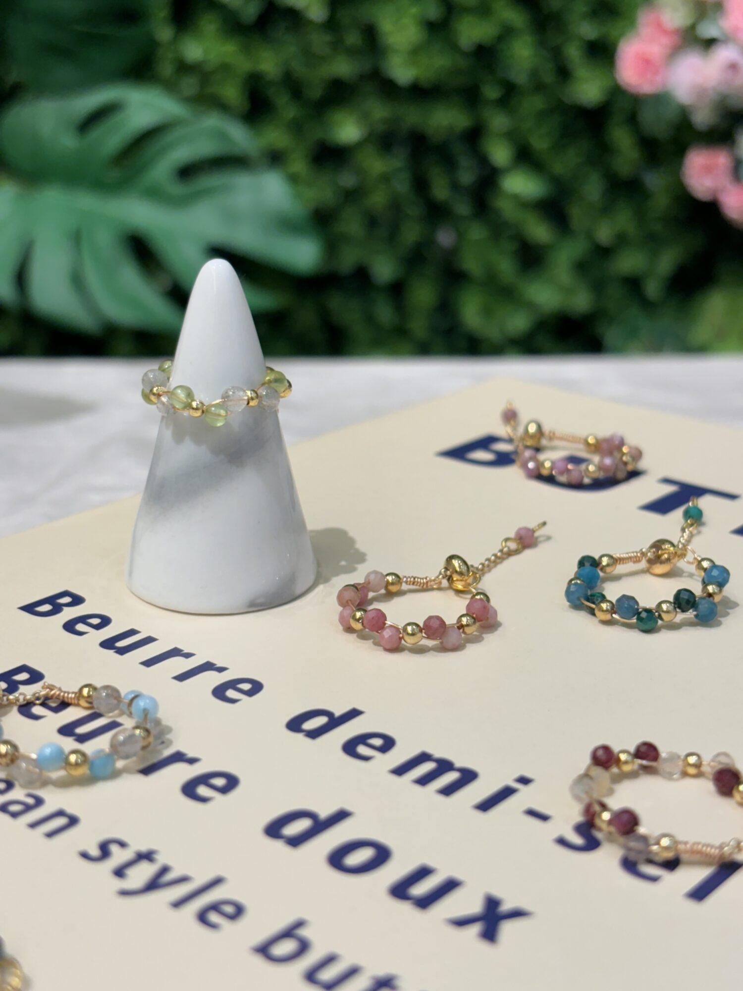 【水晶系列】隨心小鍊戒．戒指