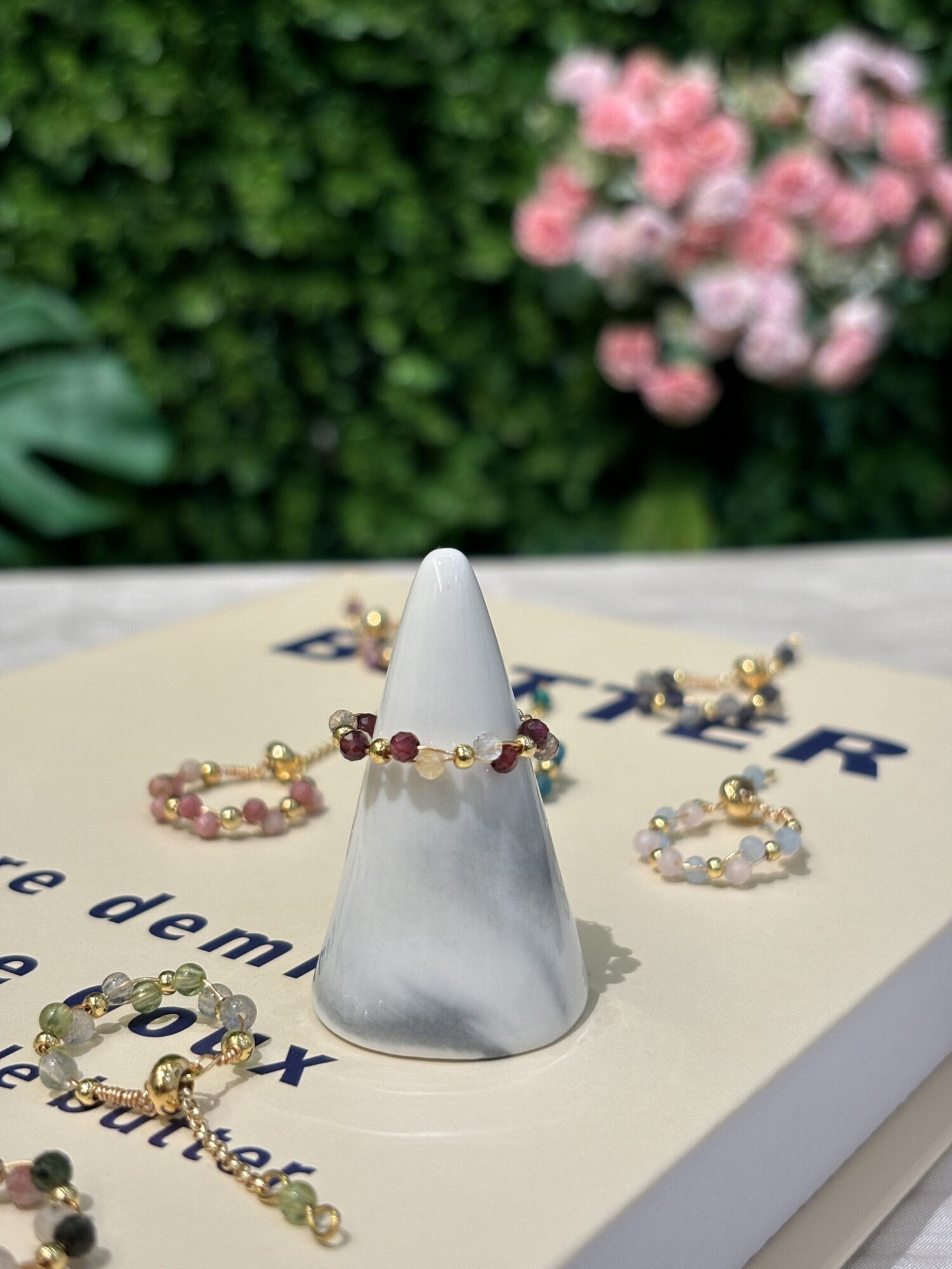 【水晶系列】隨心小鍊戒．戒指