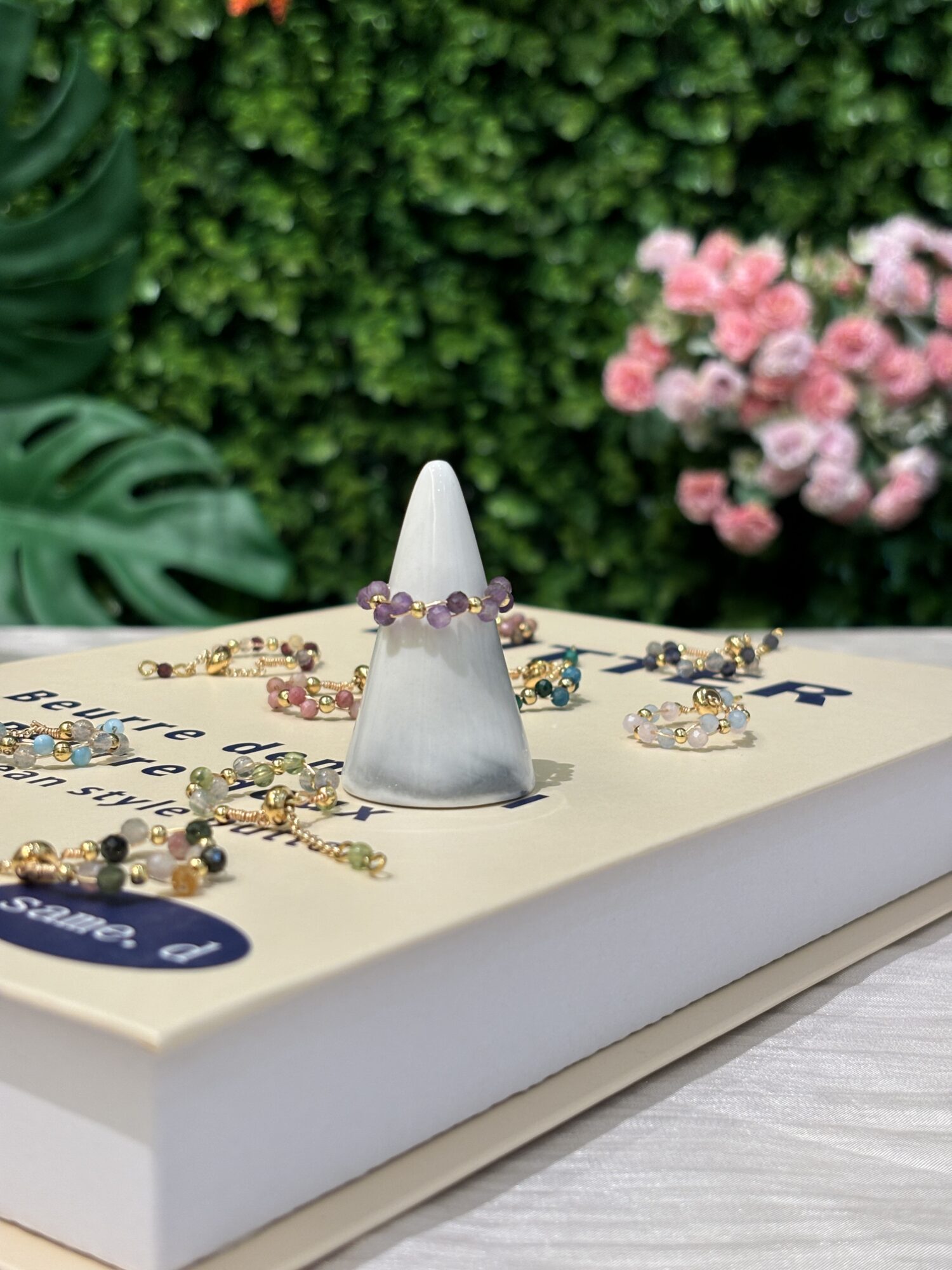 【水晶系列】隨心小鍊戒．戒指