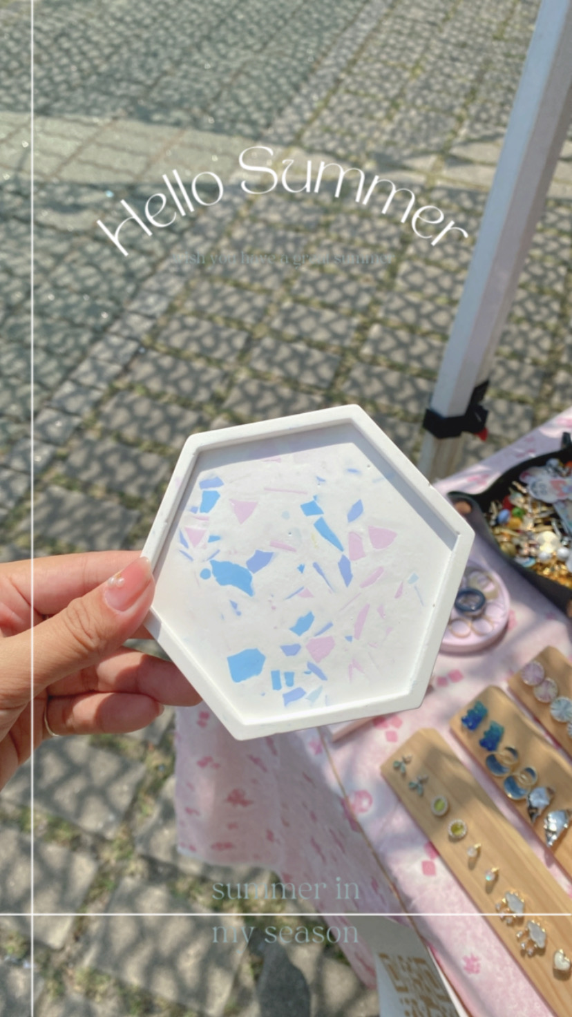 【體驗／單品課】Tarrazo 水磨石盤｜擴香石