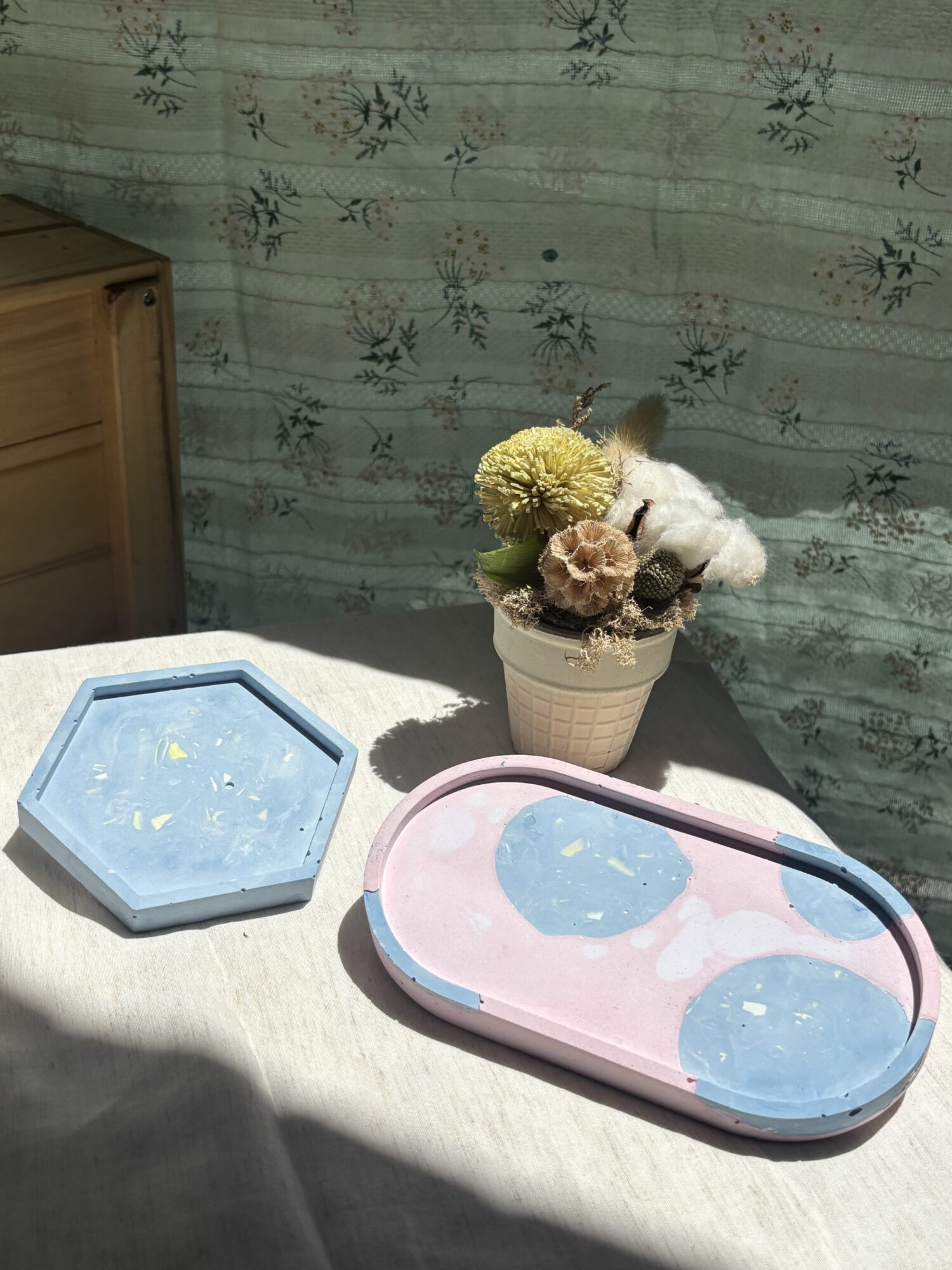 【體驗／單品課】Tarrazo 水磨石盤｜擴香石