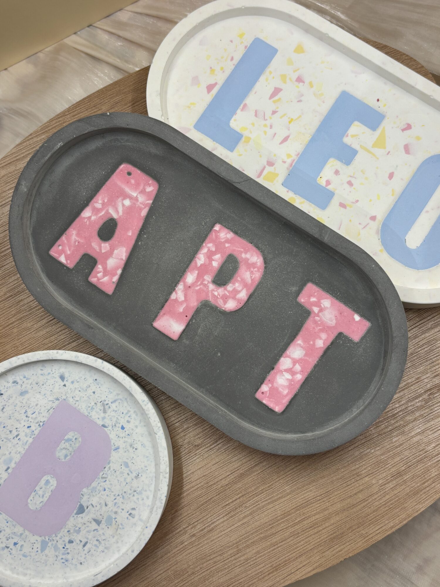 【體驗／單品課】Alphabetd 字母鑲嵌盤｜擴香石